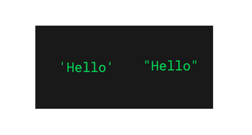 Why Programming Uses Single Quotes for Characters and Double Quotes for Strings?